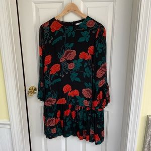 Ganni print mini dress Eur 36